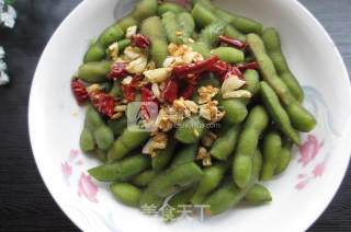 Spicy Cold Edamame recipe