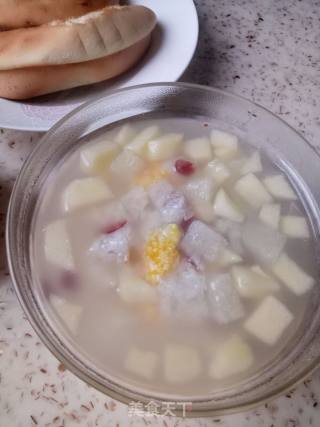 Fruit Rice Cake Soup recipe