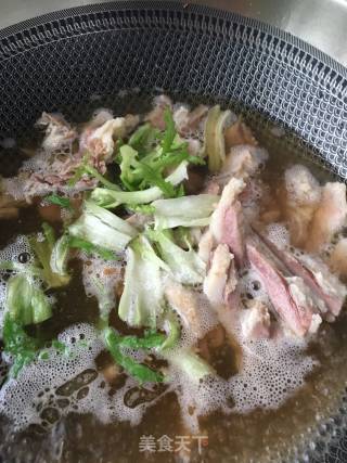 Bitter Chrysanthemum Vermicelli Lamb Pot recipe