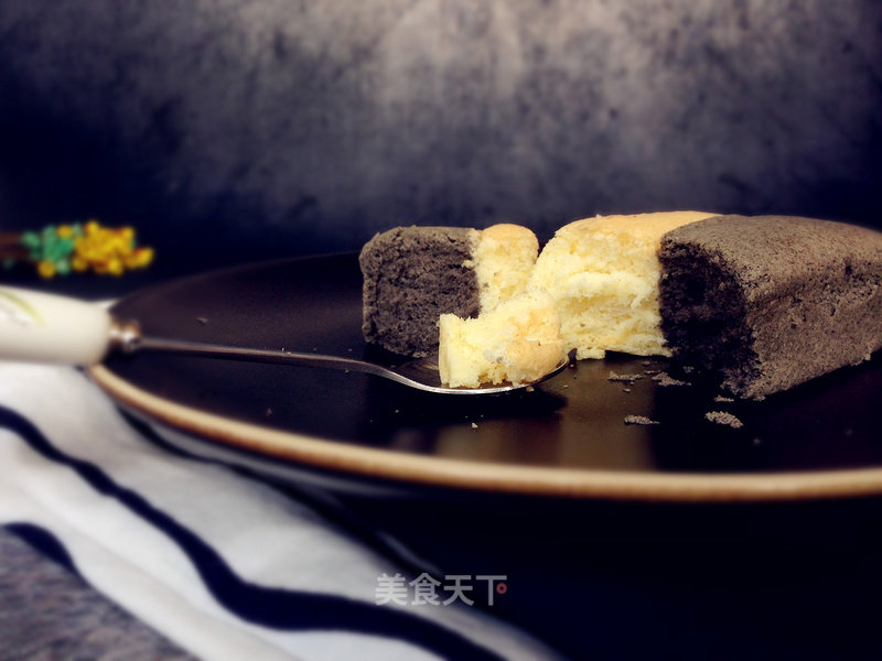 Black Sesame Double Cake