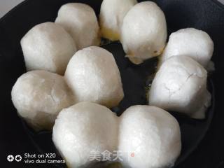 Sweet and Sweet ~ Fried Sticky Bean Buns recipe