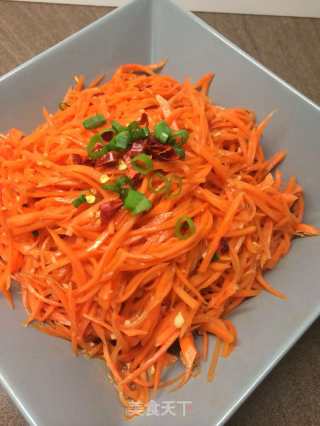 Toss with Carrot Shreds recipe