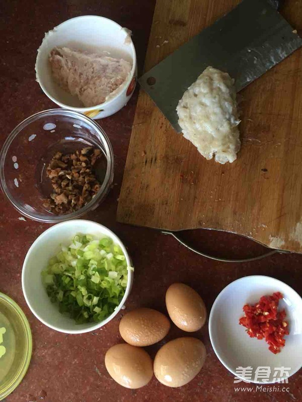 Squid Egg Steamed Egg recipe