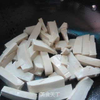 Tofu with Minced Pork and Chives recipe