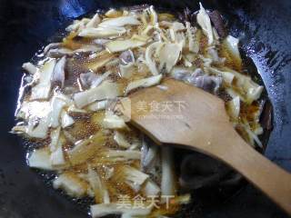 Roasted Chicken Gizzards with Bamboo Shoots recipe