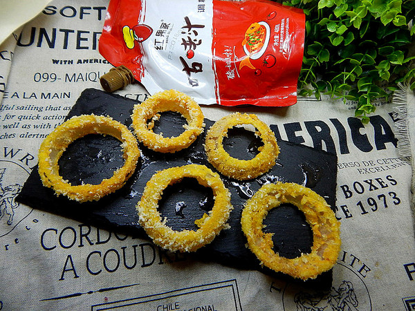 Fried Onion Rings recipe