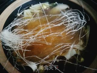 Duck Blood Vermicelli Soup recipe