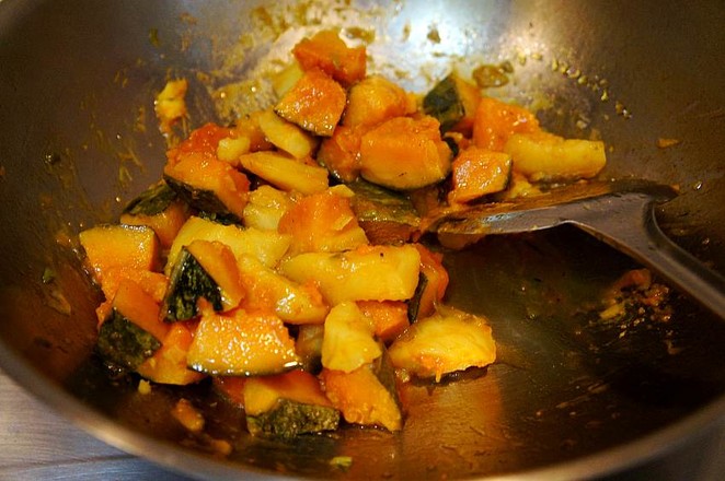 Pumpkin Stewed Potatoes recipe