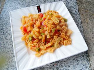 Fried Alphabet Pasta recipe