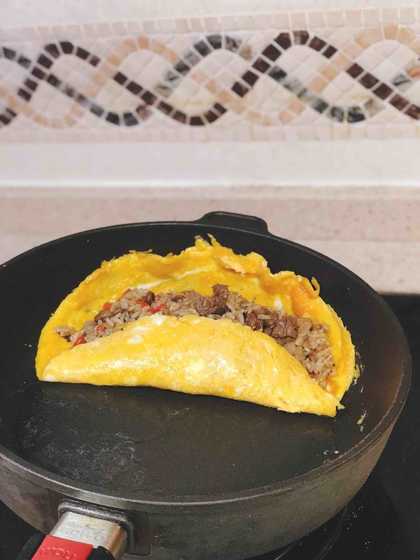 Omurice (curry Beef) recipe