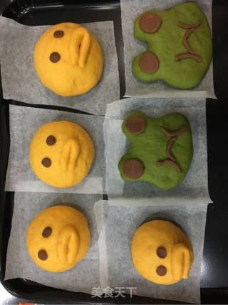 #aca Fourth Session Baking Contest# Making Pornographic, Cute, Cute, Brown, Sally, Steamed Buns recipe