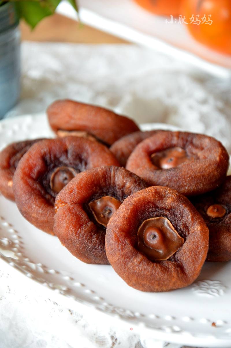 Homemade Dried Persimmons