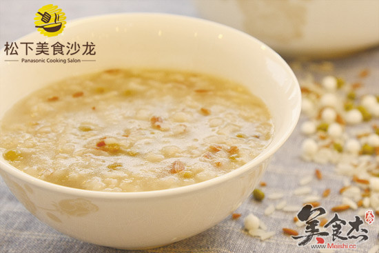 Mung Bean and Lily Mixed Grain Congee recipe