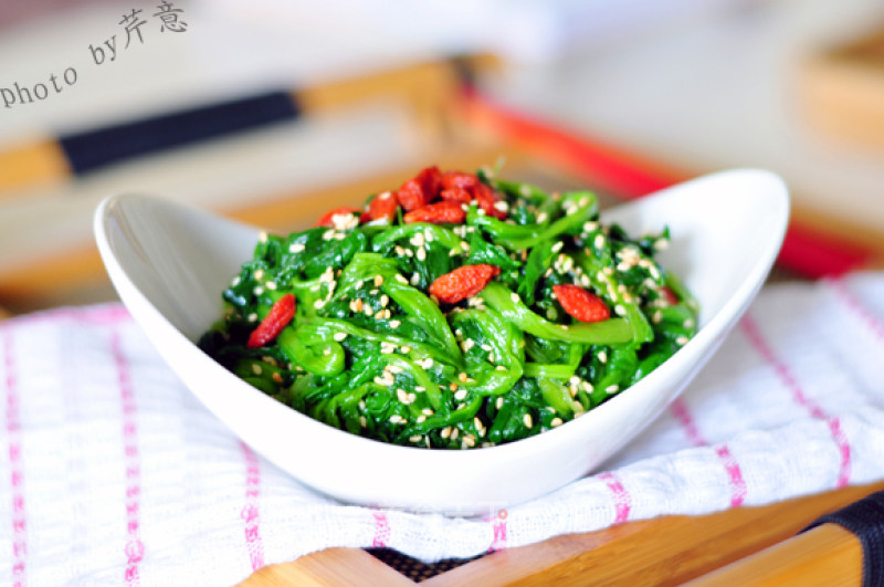 Sesame Spinach recipe