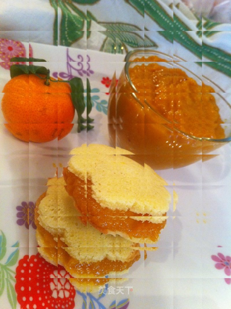 The Petty Bourgeoisie Complex in Every Girl's Heart-orange Jam Sandwich Biscuits recipe