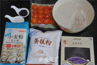 #四session Baking Contest and is Love to Eat Festival#purple Sweet Potato Egg Yolk Crisp recipe