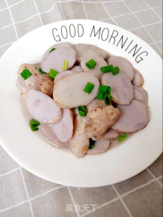 Stir-fried Taro recipe