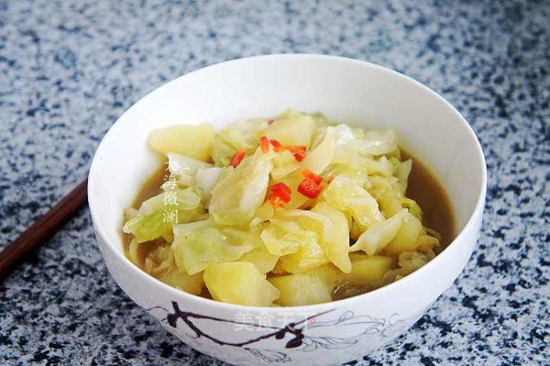 Cabbage Stewed Potatoes recipe