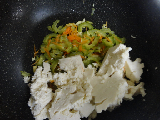 Cold Bitter Gourd Tofu recipe