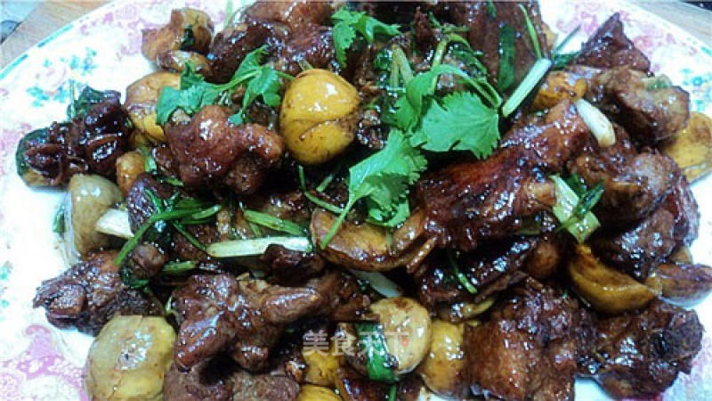 Braised Duck with Chestnuts recipe