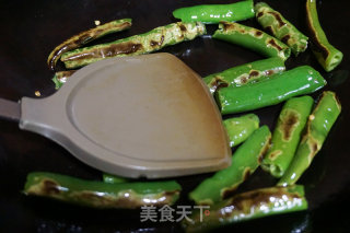 Preserved Eggs with Green Peppers recipe