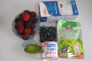 California Raisin Lychee Bayberry Ice Cream recipe