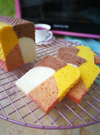 Natural Colored Bread recipe