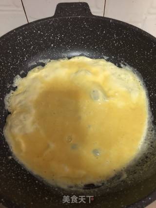 Loofah Scrambled Eggs recipe