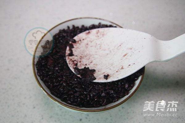 Mango Black Rice with Coconut Milk recipe