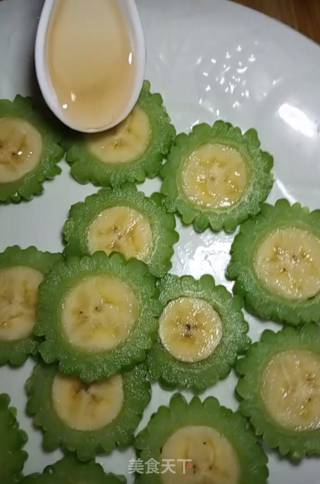 Honey Banana Bitter Gourd recipe