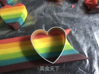 Rainbow Heart Cookies recipe