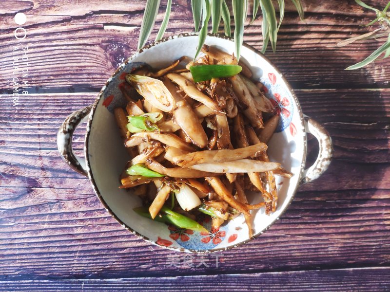 Pleurotus Eryngii in Oyster Sauce