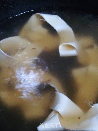 Bamboo Shoot Stretched Noodles recipe