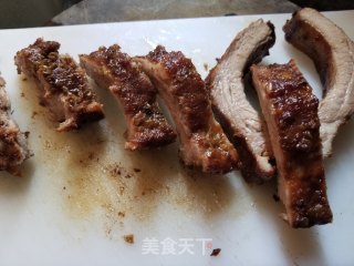 Appetizers--grilled Pork Ribs with Secret Sauce recipe