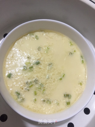 Oyster Steamed Egg recipe