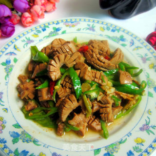 Stir-fried Kidney with Fresh Chili recipe