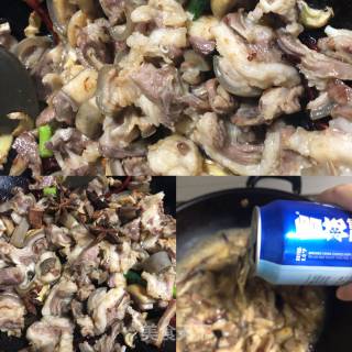 [rabbit Loves The Kitchen Mid-autumn Family Banquet] Goat Meat in Dry Pot recipe