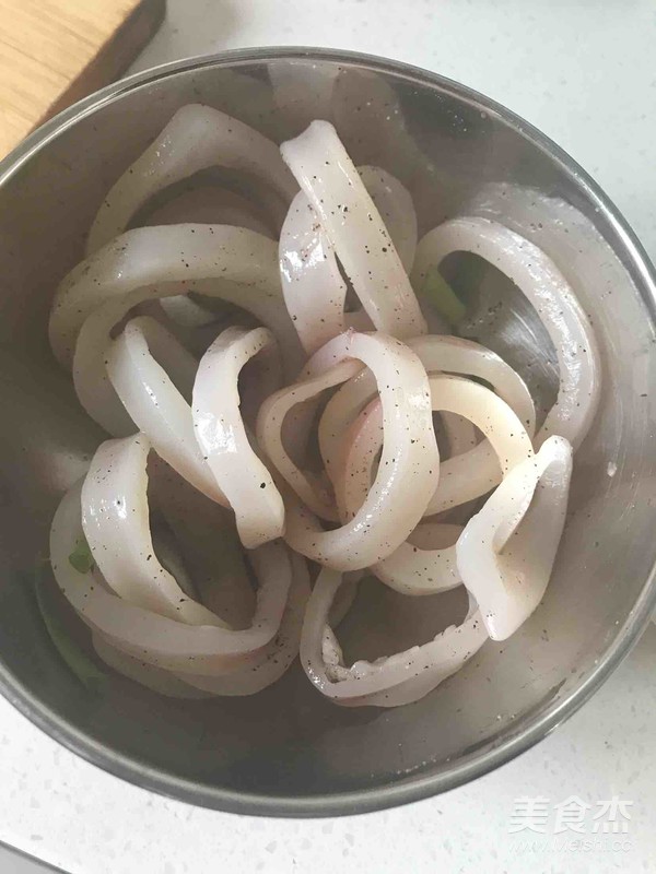 Fried Squid Rings recipe