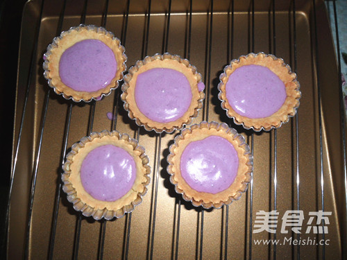 Purple Sweet Potato Cheese Tart recipe