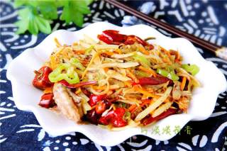 Stir-fried Chicken with Pepper recipe