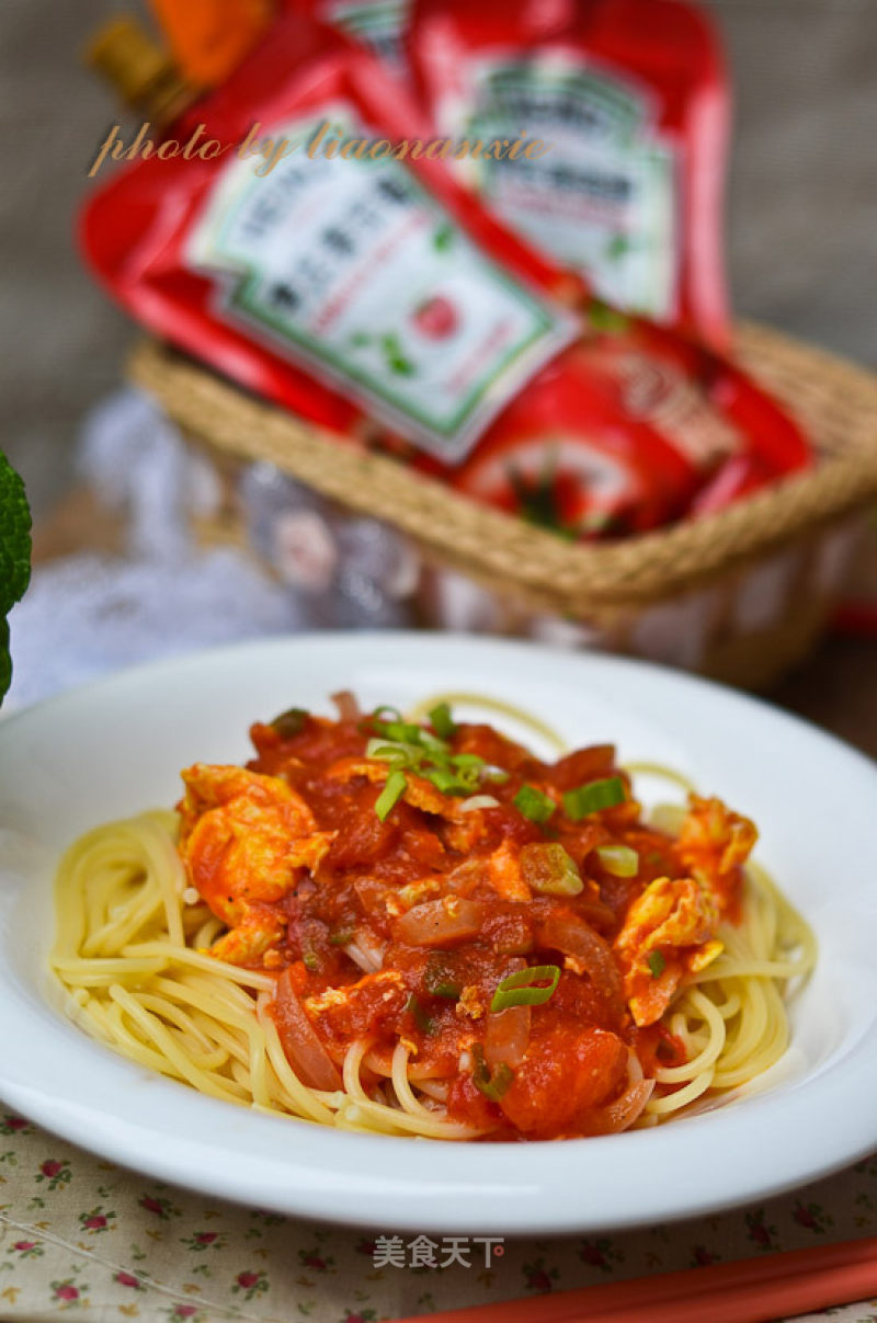 Tomato Sauce Noodles recipe