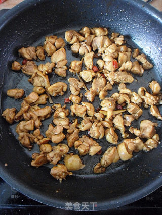 [home Cooking] Spicy Stir-fried Cabbage Chicken recipe