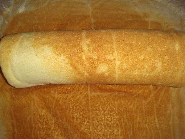 Orange Jam Cake Roll recipe