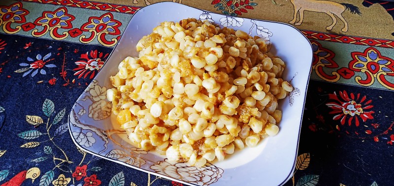 Egg Yolk Corn recipe