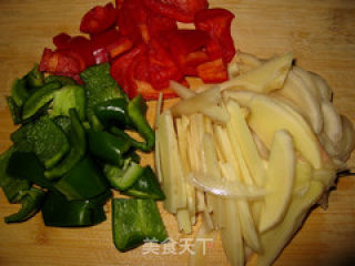 Stir-fried Rabbit Meat with Tender Ginger recipe
