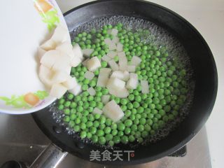 Green Beans, Yam and Diced Carrots recipe