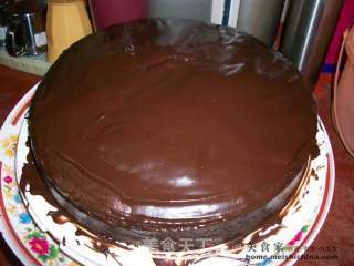 Birthday Cake @@给爸爸的 Chocolate Butter Cake recipe