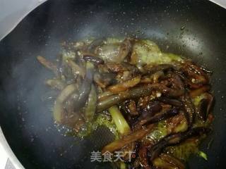 #妈妈的味#sauce Grilled Eggplant Strips recipe