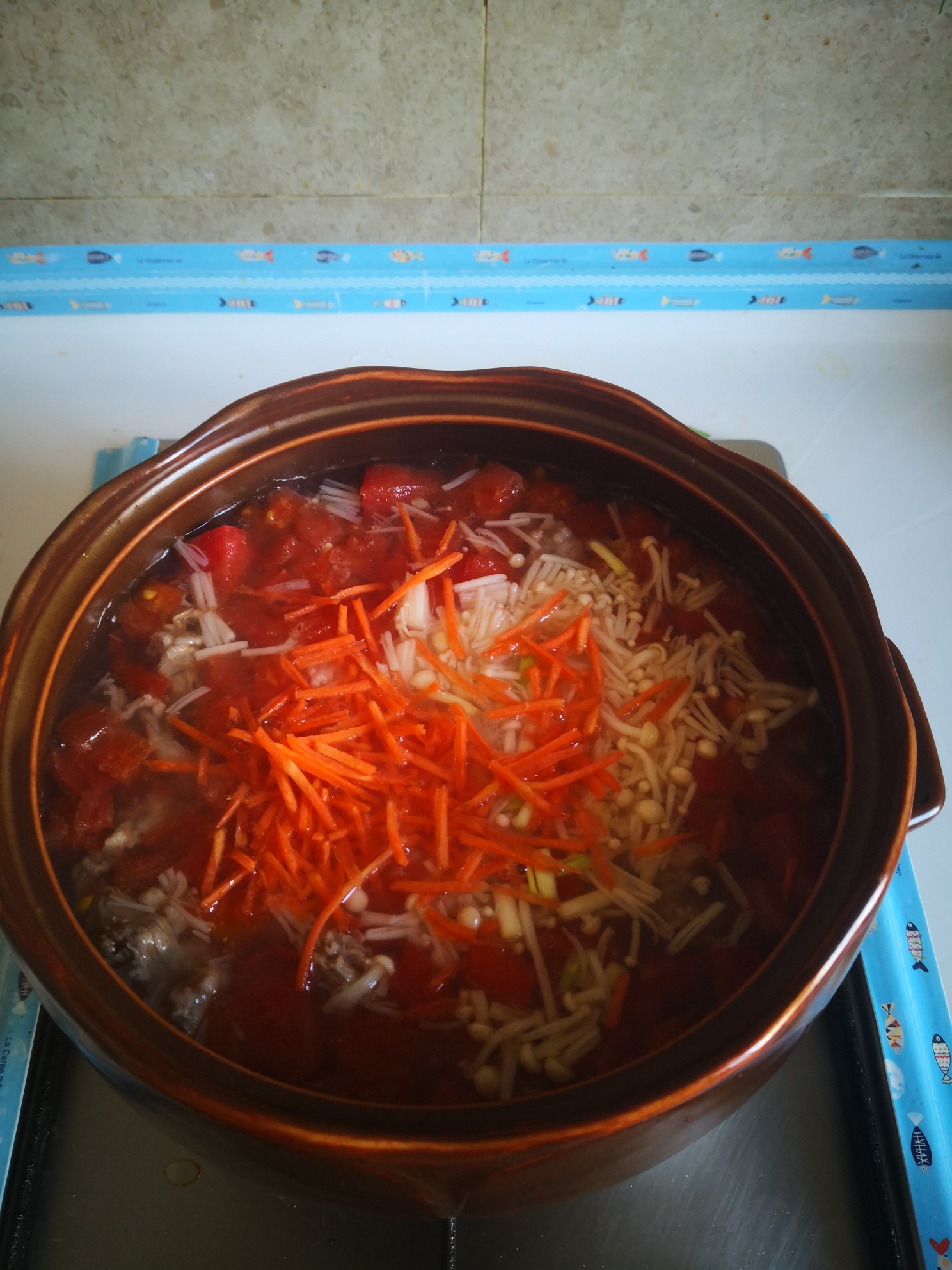 Beef Carrot Tomato Soup recipe