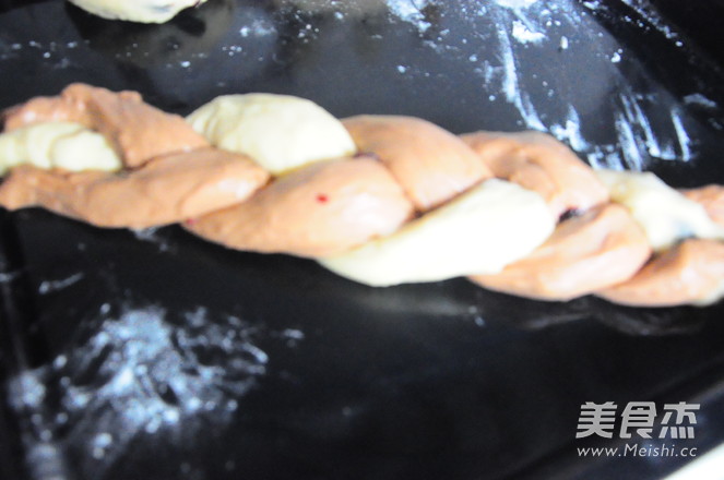 Chocolate Cranberry Braid Bread recipe